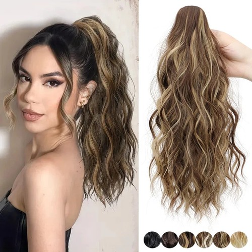Extra thick real claw ponytail - extra,
