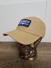 Carhartt WIP Canvas Cap Deadstock Adjustable Workwear USA Tan One Size #bnwot
