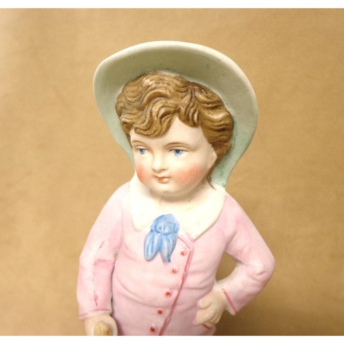 Antique german bisque boy - german,