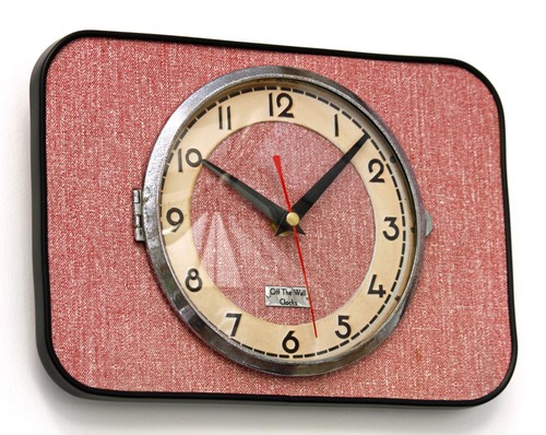 New 26cm red retro wall - retro, clock