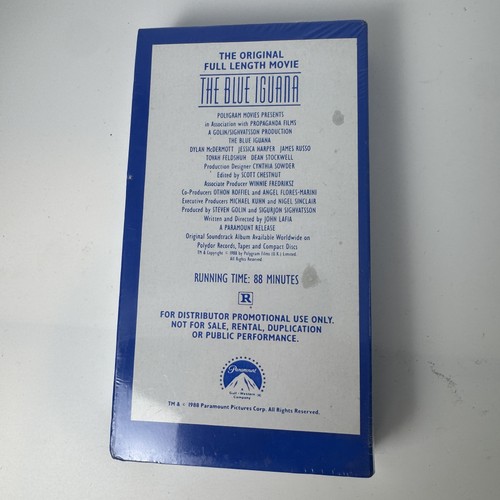The blue iguana - iguana, vhs