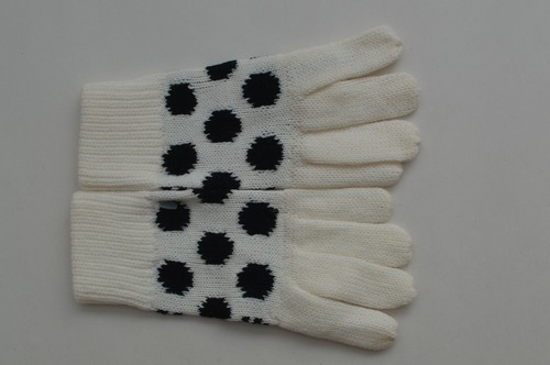 Girls winter gloves white - girls,