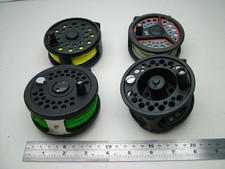 x4 Fly reels including Leeda