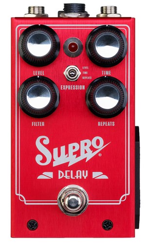 Supro delay guitar effects - delay,