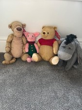 DISNEY WINNIE THE POOH CHRISTOPHER ROBIN Live Action PLUSH COLLECTION 