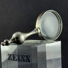 vintage LOUPE SILVER CHROME