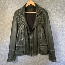 Allsaints Mens Leather Jacket