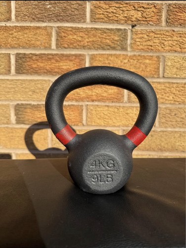 Cast iron kettlebell 4kg - iron,