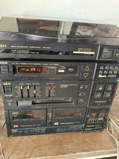 Vintage Akai  separates system APM10, AT-M20L, AM-M10, HX-M30W Please Read below
