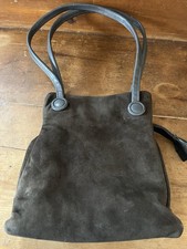 Vintage /Retro Jane Shilton Suede Handbag Brown .1960S1970S