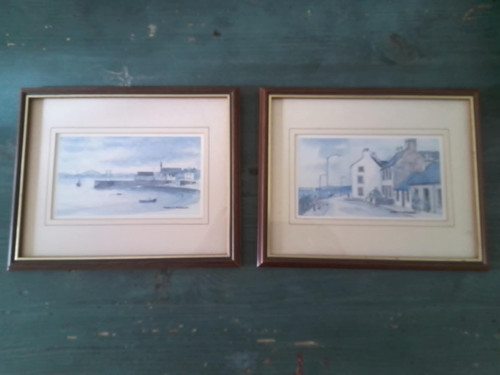Two framed print - two,