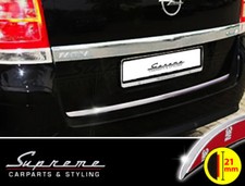 Opel Zafira B chrome trim 3M tuning rear strip edge protection