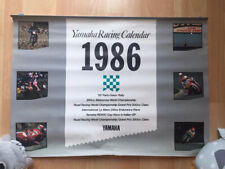 YAMAHA RACING CALENDAR 1986 RD500LC RD500 RD 500