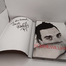 Robbie Williams Signed