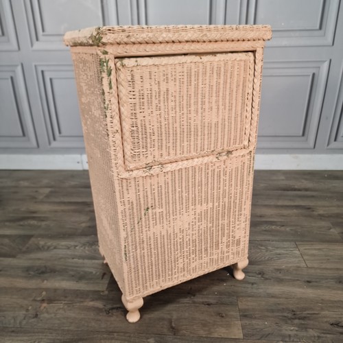 Vintage wicker laundry - wicker, basket