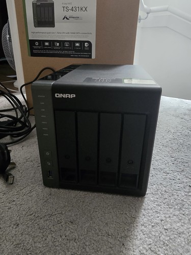 Nas qnap 431kx 4bay - nas,
