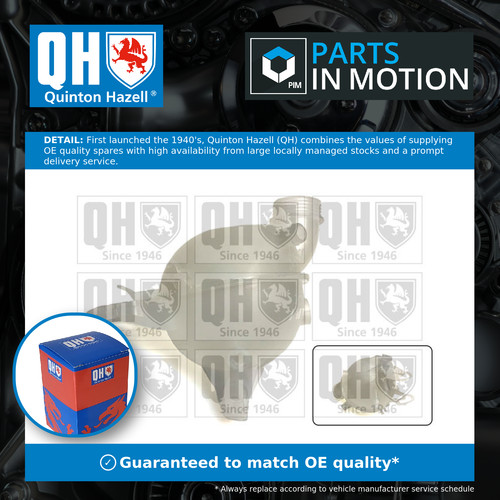 Coolant expansion tank - coolant, fits