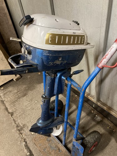 1959 evinrude outboard motor - evinrude, 3