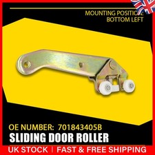 For VW Transporter T4 1990-2004 Left Side Sliding Door Roller Runner Bottom Kit