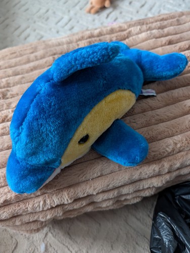 Plush dolphin vintage soft - dolphin,
