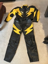 2 piece motorbike leathers -