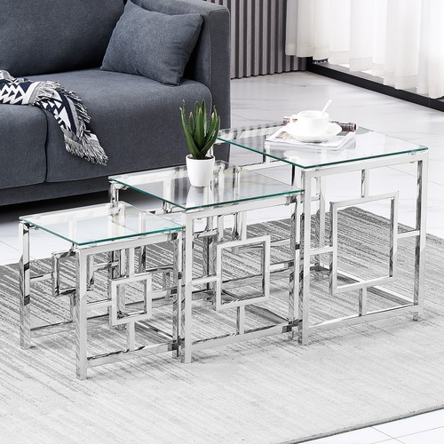 3pcs bedside table nesting - 3pcs,