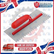 PLASTERING SERRATED TROWEL