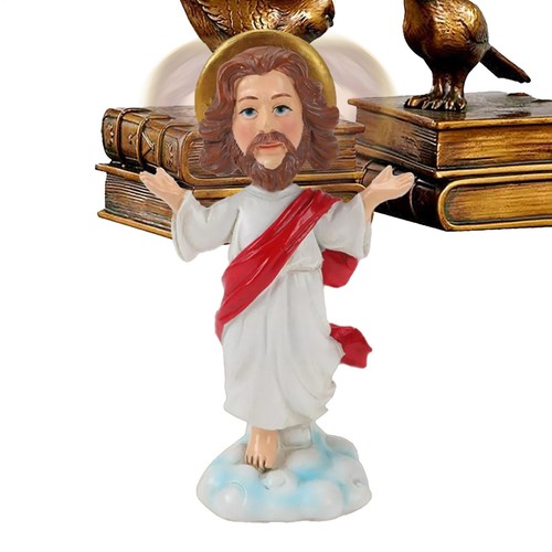 Car dashboard jesus bobble - car,