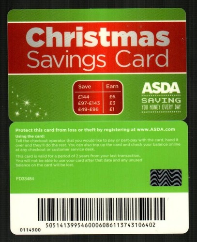 Asda christmas savings - asda, (