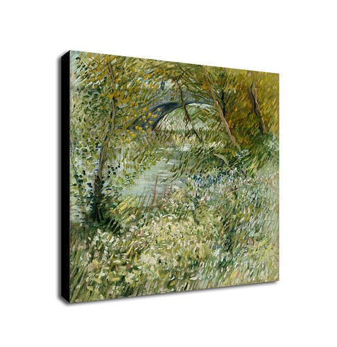 River bank springtime by - bank,