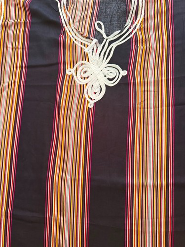 Moroccan gandoura kaftan maxi - gandoura,