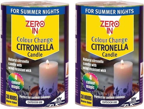 Citronella pillar candle - 2,