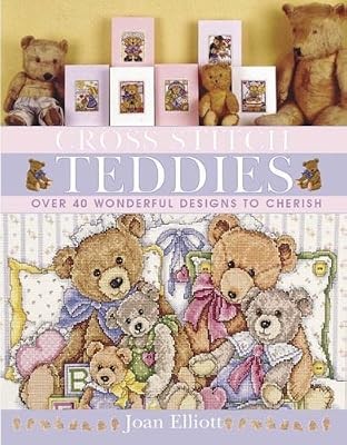 Cross stitch teddies - teddies:, over