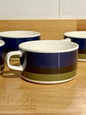 RARE 4 Marimekko Oiva Hennika cups. Sami Ruotsalainen Vuokko Eskolin-Nurmesniemi