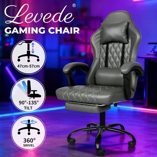 Levede office chair gaming - office,