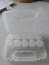 Crafting/Beads Storage Box Case With Individual Storage And Carry Handle