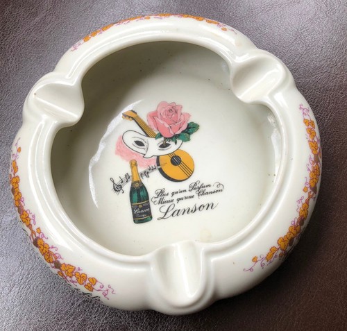 Lanson champagne ashtray vgc - ashtray,