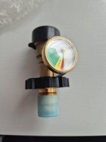 Brass propane tank adapter - tank,