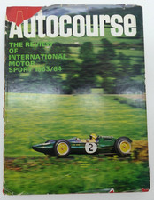 Autocourse 1963/64 Review Of International Motor Sport Grand Prix F1 Hardcover