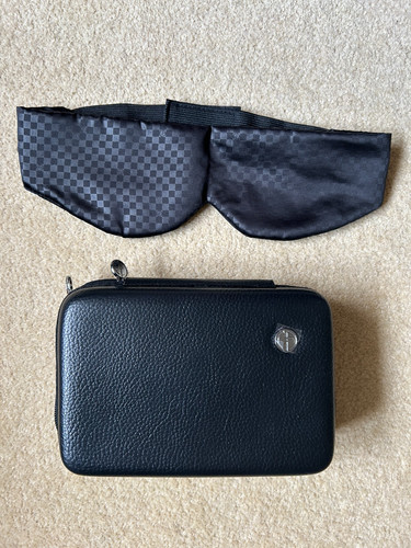 Travel clutch bag hard - clutch, bag-hard