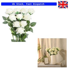 Versatile white silk rose - versatile,