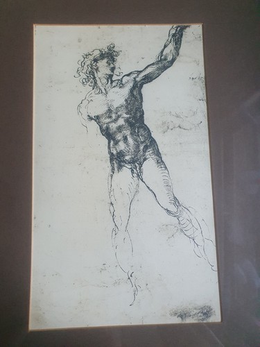Vintage michelangelo facsimile - michelangelo,