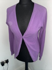 Zara Mauve Purple Cardigan