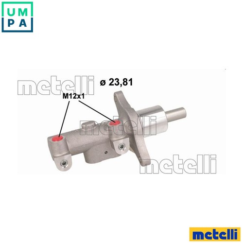 Brake master cylinder 1137 - cylinder, 05-1137