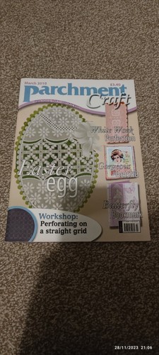 Parchment craft magazine march - magazine,