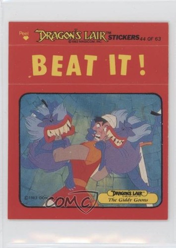 1984 fleer dragon lair - 1984,