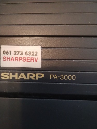 Sharp 3000s portable - sharp,
