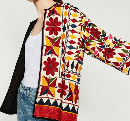 Zara nwt boho embroidered - zara,
