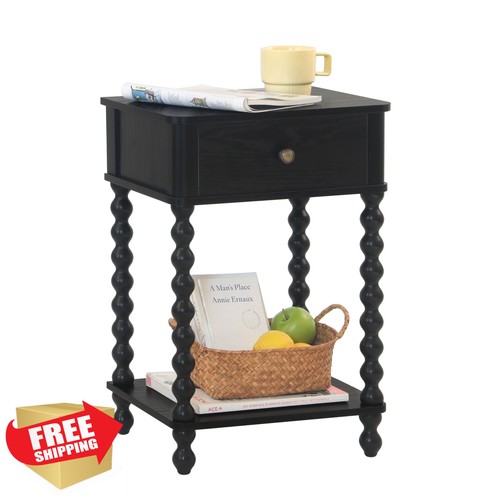 Awasen black nightstand small - nightstand,,