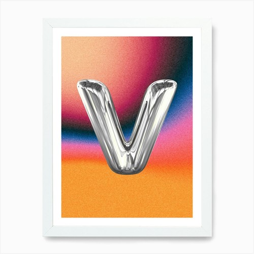 Chrome poster art print - poster,